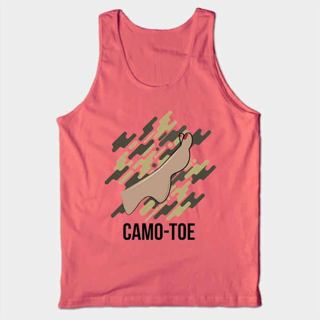 Camo-Toe Tank Top by chrayk57